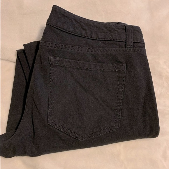 Black velvet pants - Picture 2 of 3